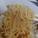 寺カフェ 中華そば水加美 - 専用の細麺