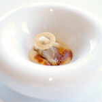 アジュール フォーティーファイブ - ランチコース 8200円 の鹿肉のラビオリ