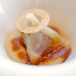 アジュール フォーティーファイブ - ランチコース 8200円 の鹿肉のラビオリ