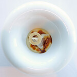 アジュール フォーティーファイブ - ランチコース 8200円 の鹿肉のラビオリ