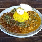 スパイスカレー ボマイェ - ２種あいがけカレー