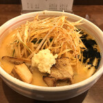 麺屋 おざわ - 生姜付みそらーめん（辛ねぎ）＠1,050円