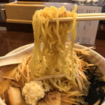 麺屋 おざわ - 麺はこんな感じ