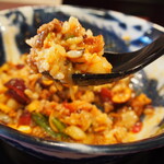 スパイス担担麺専門店 香辛薬麺 - ①担担 ＋ ダイブめし