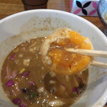 煮干し中華そば 一剣 - つけ汁に合う