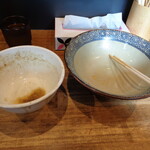 煮干し中華そば 一剣 - ごちそうさまでした