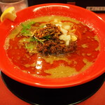 スパイス担担麺専門店 香辛薬麺 - ④マグロ節スープの担担麺