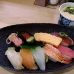 Muten Kurazushi - 500円ランチ(茶碗蒸し付)