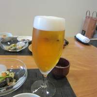 しゅ藤 - 先ずはビールで乾杯です