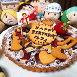 フエ° - ルフィの誕生日٩(ˊᗜˋ*)وタルトケーキ!?