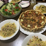 フエ° - おウチでꉂ л̵ (ᕑᗢूᓫ∗)˒˒キッシュｰ☆