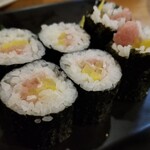 水穂 - トロたく細巻(600円)