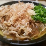 うどん 丸香 - 肉うどん　　740円