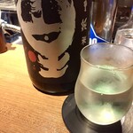 焼鳥 クロウタドリ - ドリンク写真:私は稲里の「星」からスタート 焼鳥にも魚介にもよく合う万能選手です