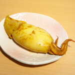 Shijimaya Hompo - 能登いか野菜づめ・カレー味（￥669）。老舗だが、斬新な漬物にもチャレンジする姿勢がイイネ