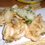 鮮菜居酒屋　とだ屋 - 白海老のかき揚げ