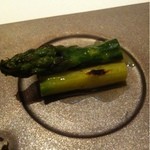 レストラン ラ フィネス - オレンジヴィネグレットがかかってさっぱりしたお味