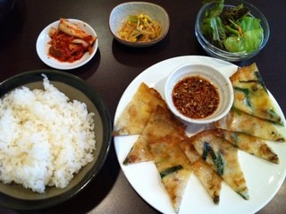 Kankokuryourisouru - チヂミ定食
