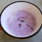 アイリッシュスプーン - 紫ニンジンのスープ（ランチセット内）
