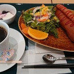 葛城茶房 フォレストカフェ - ウインナードックのモーニングセット