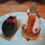 アンオー - ショコラフランボワーズ・サントノーレ マロン