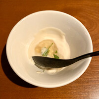 生粋 - 生豆腐の帆立ジュレがけ