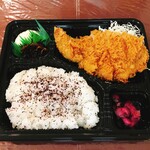 Tonkatsu Maruya - ロースかつ弁当：700円