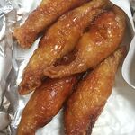 鶏家 六角鶏 - 鶏皮ぎょうざ：700円