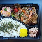 百姓庵 三九十(みこと) - 豚バラ山椒レモン炒め弁当※期間限定