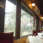 万平ホテル メインダイニングルーム - 2008年４月店内