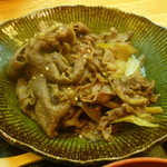 おんじき家ふうど - 牛すき煮アップ