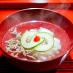 喰善 あべ - お椀  鱧とじゅん菜