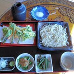 そば処　石乃花 - 天ぷら皿蕎麦