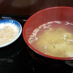 町中華たかはし - スープです。