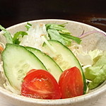 一鮨 - サラダ（おまかせにぎり、お昼）（春-a）