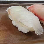 一鮨 - 釣こち（おまかせにぎり）（春-7）