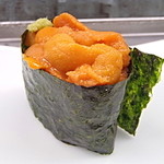 一鮨 - ばふんうに（おまかせにぎり）（春-17）