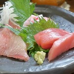 桶家乃隠居 - 造り盛り合せ