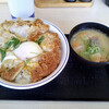 Katsuya - 特カツ丼、とん汁(小)