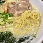 味の太源 - 函館らーめん塩接写。