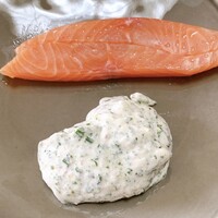 プレヴナンス - くぬぎ鱒のコンフィ　ハーブフロマージュブラン添え