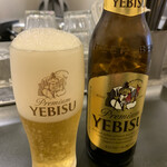 らぁ麺やまぐち - ＊ビール＠400円（税込）