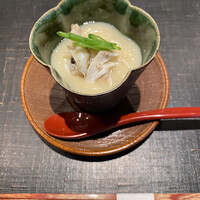 おおたに - 渡り蟹とホワイトアスパラの冷製茶碗蒸し