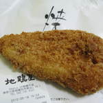 地鶏屋 - 料理写真:チキンカツ１６８円