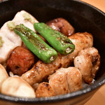 焼き鳥 とりの - やきとり丼@1,200円