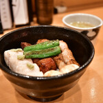 焼き鳥 とりの - やきとり丼@1,200円