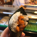 能登寿司 - うに手巻き