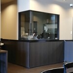 自家製麺 うどんAS - 製麺室。