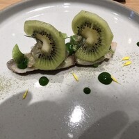 マンサルヴァ - 前菜 鰆・菜の花・キウイ