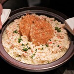 能登の毛蟹のごはん